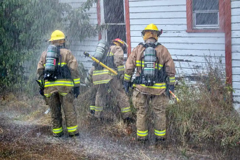 Experienced Water Damage professionals at work